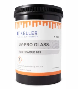 Farba sitodrukowa UV-PRO GLASS do szkła i ceramiki