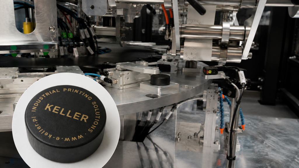 Printing on caps